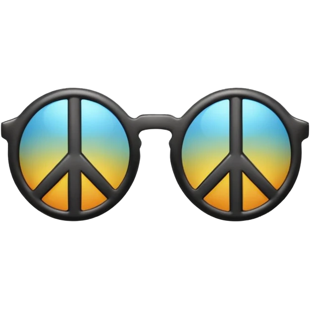 sunglasses emoji with a peace sign combo  emoji