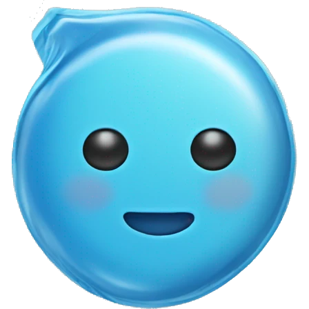 blue sachet gummies emoji