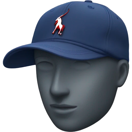 Polo Ralph Lauren cap no head emoji