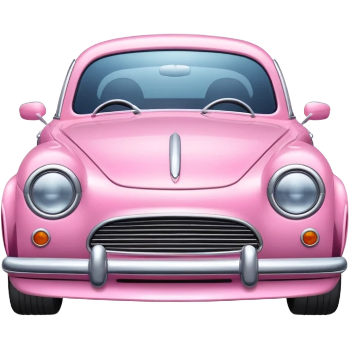 car pink emoji