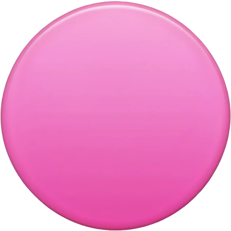 simple pink circle emoji