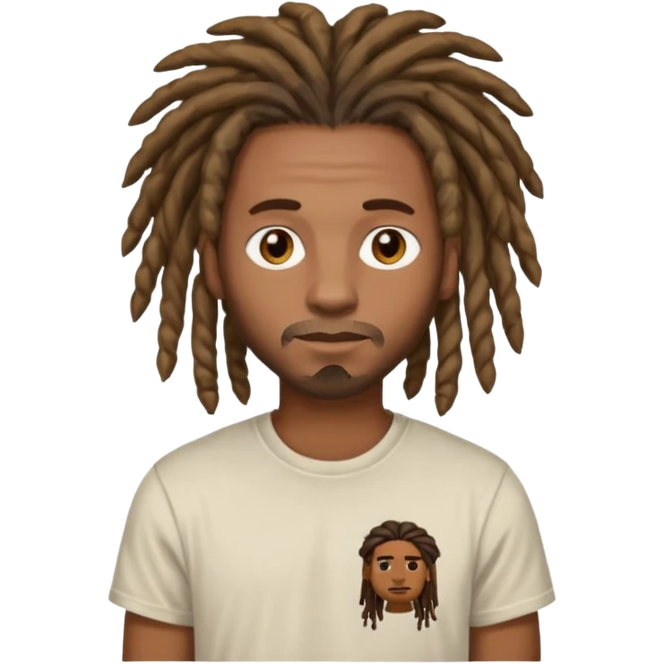 man with dreadlocks emoji