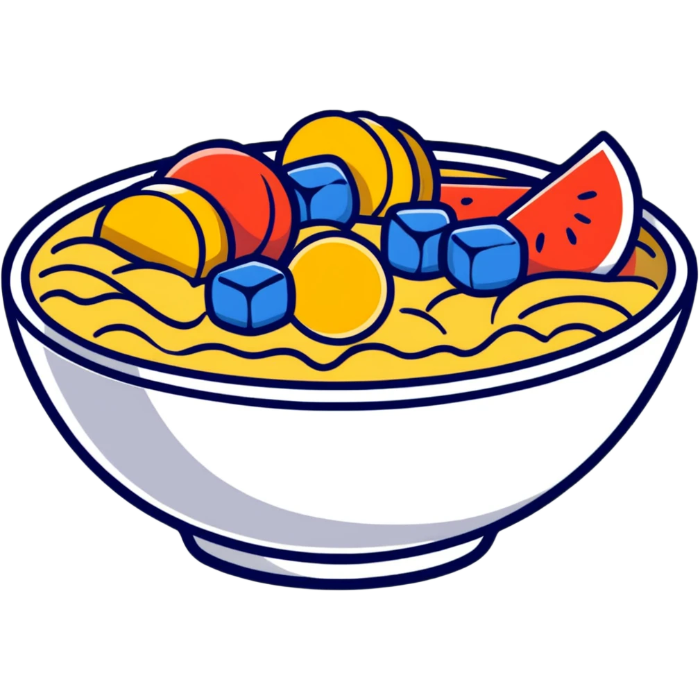 breakfast cereal bowl emoji