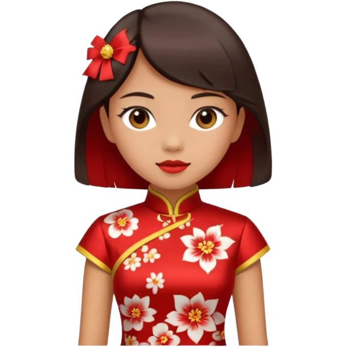 cheongsam girl emoji