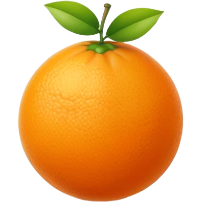 Orange emoji