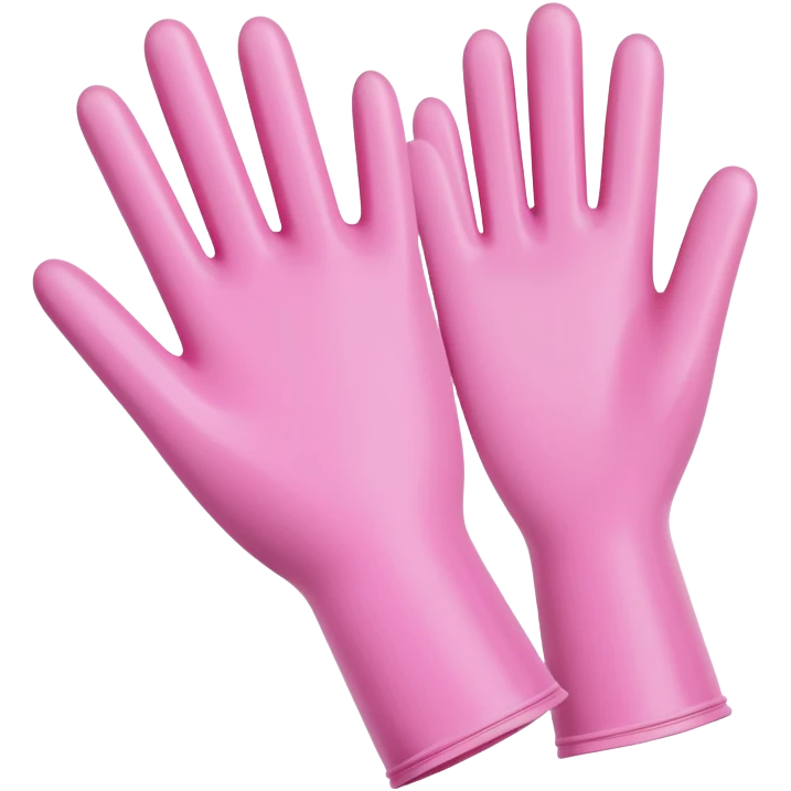 light pink latex gloves emoji