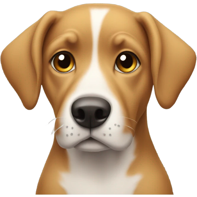 dog with barkless emoji