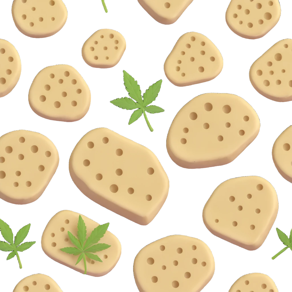 slices of white truffle with weed emoji
