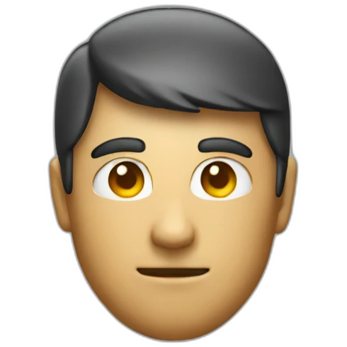 apple hacker blur face emoji