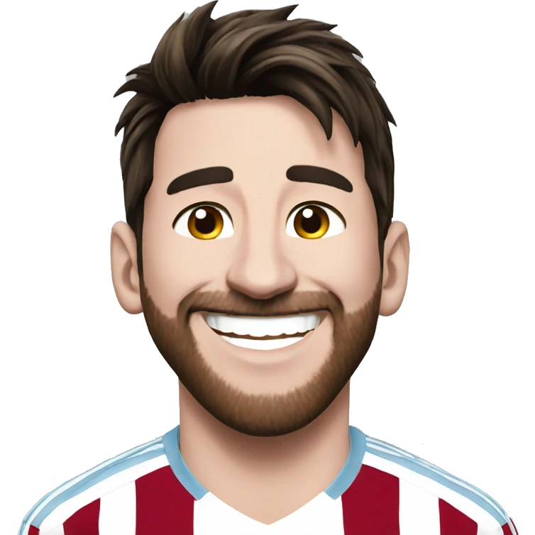 Leonel Messi is laughing emoji