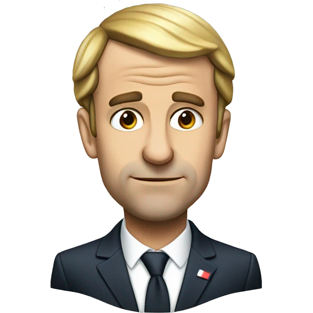 Macron qui fume emoji