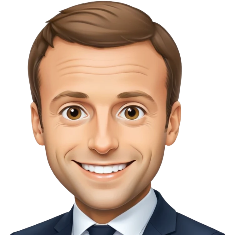 Emmanuel Macron  emoji