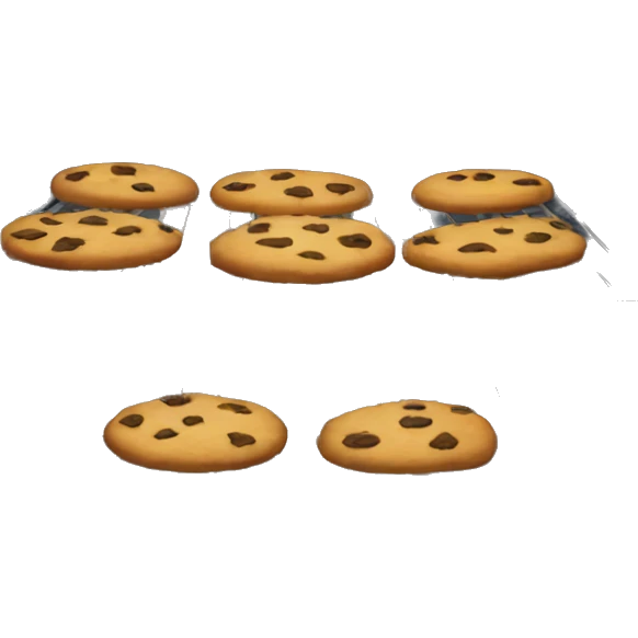 oven with cookies emoji