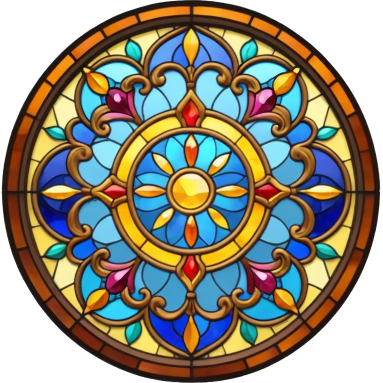 Stained glass window emoji