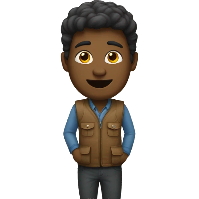 Un emojis à moitié réveiller  emoji