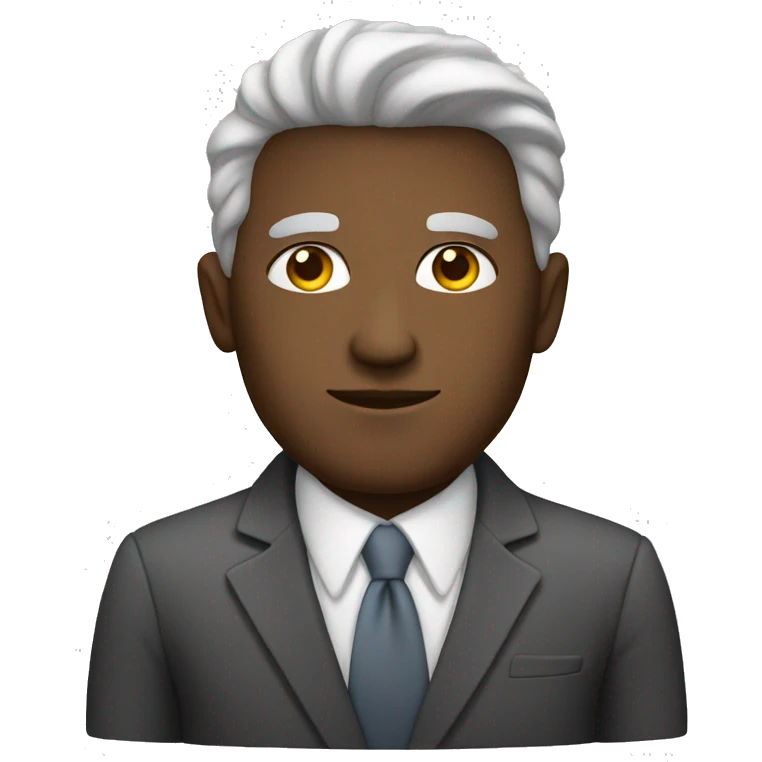 White biz emoji