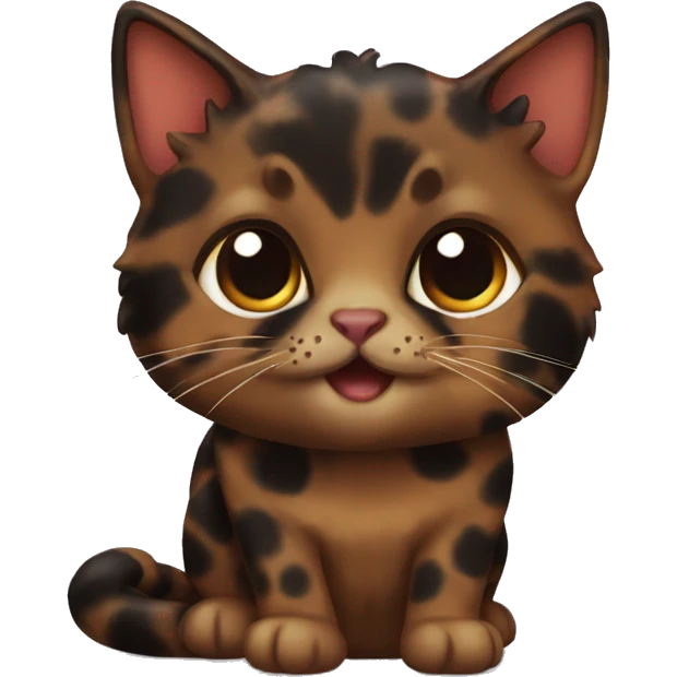 Tortoiseshell cat emoji