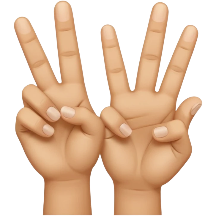 fingers crossed emoji