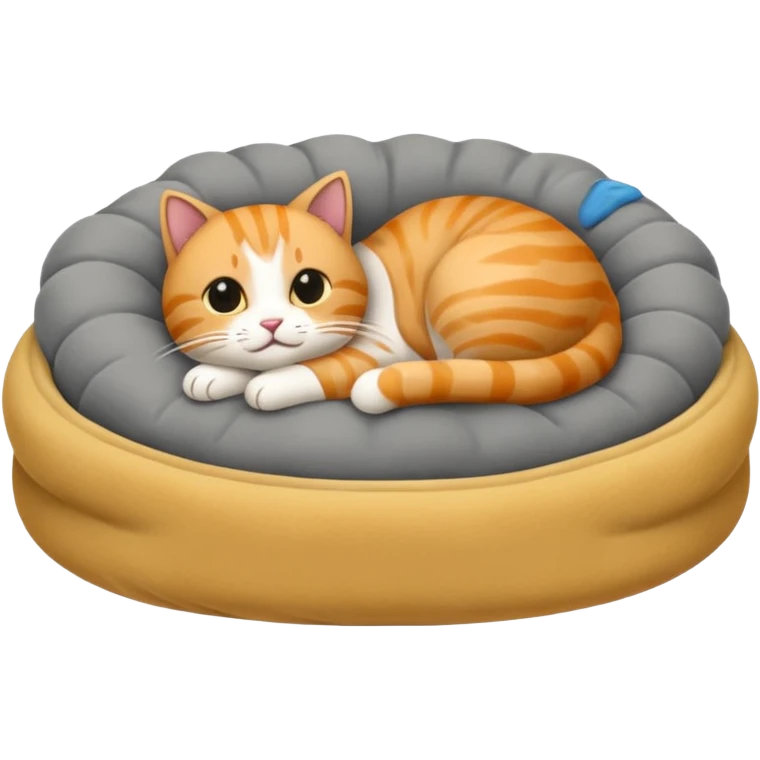 Cat bed emoji