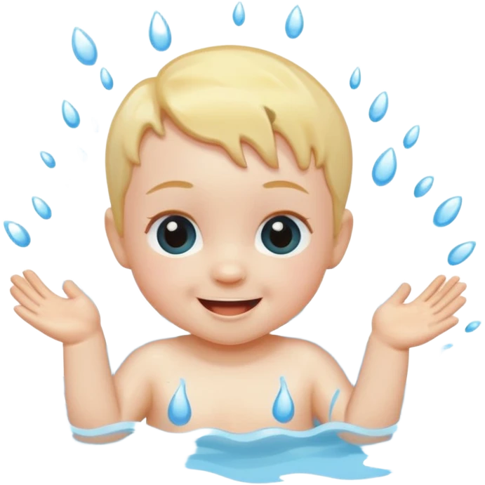 baby in water  emoji