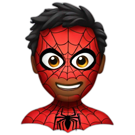 Spider man emoji