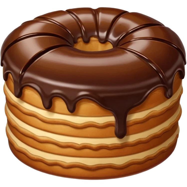 Chocolate pastry  emoji