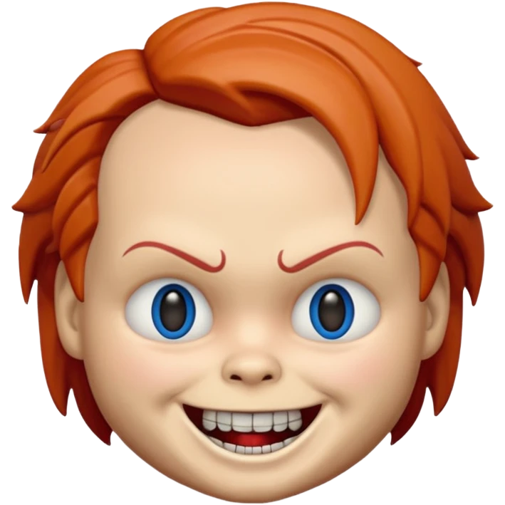 Un emojin de chuky emoji