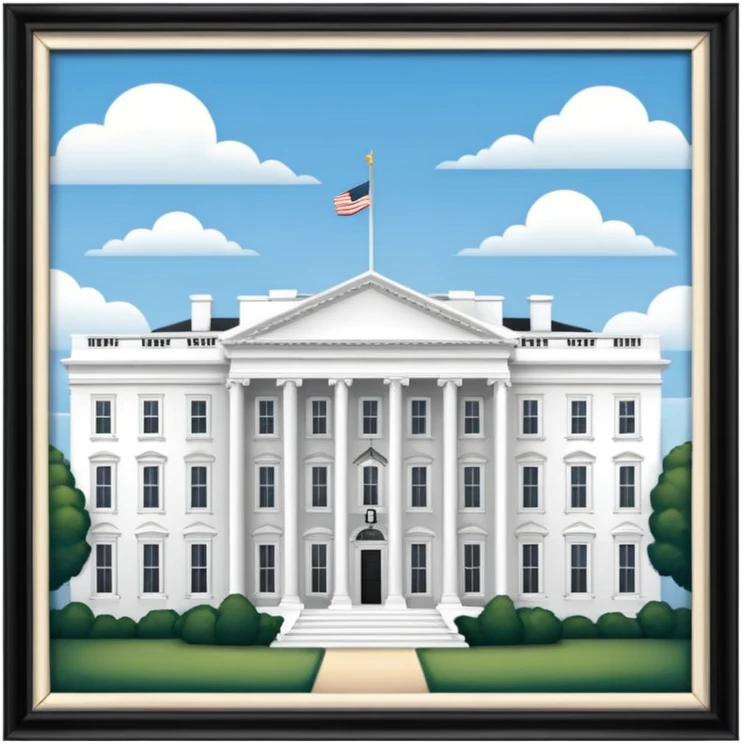 the white house emoji