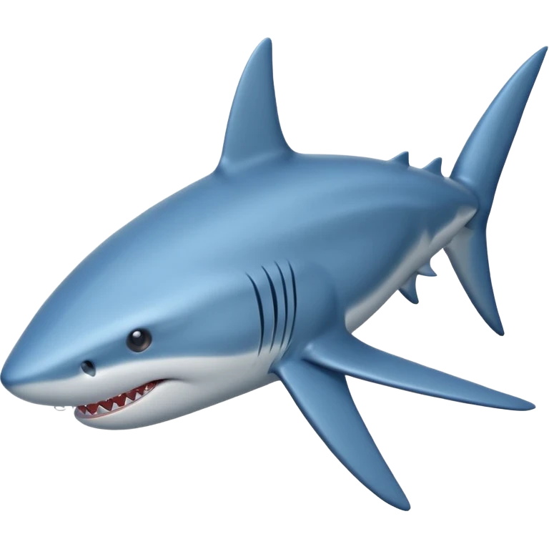 blue shark  emoji