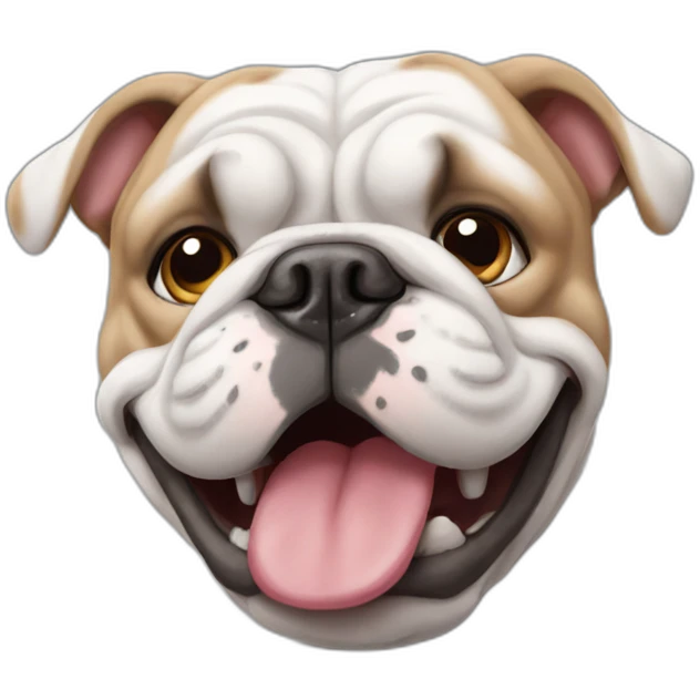bulldog french emoji