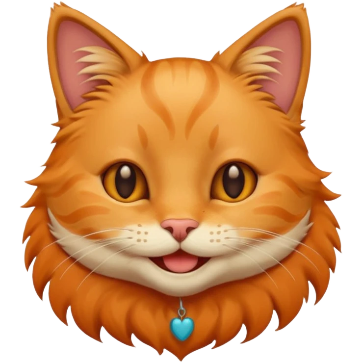 یه گربه در حال خنده باشه emoji