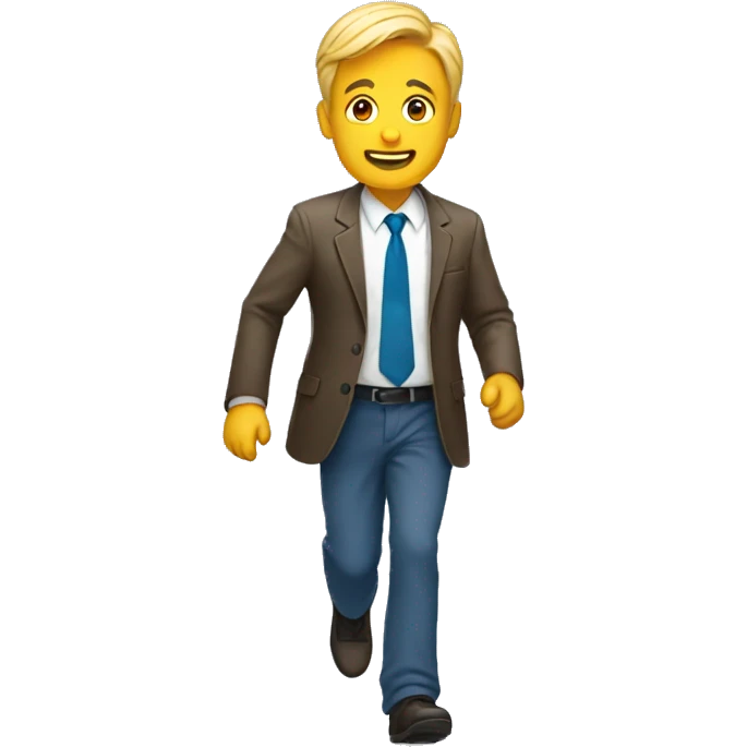PROFESSIONAL EMOKI WALKING emoji