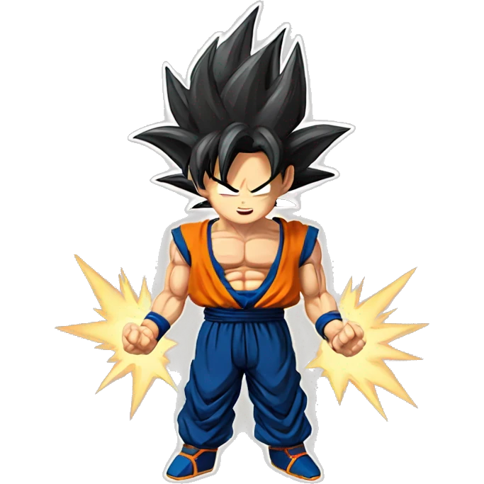 Super saiyan Goku  emoji