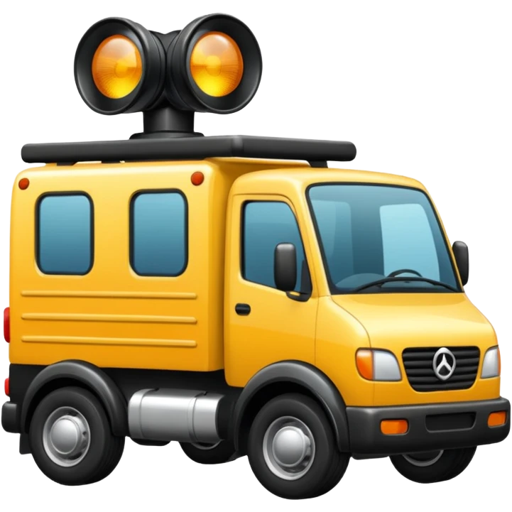 quiero un emoji de un camion de envios en tonos negro emoji