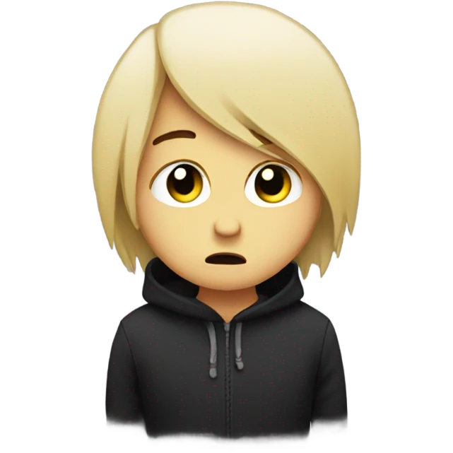 emo sad emoji