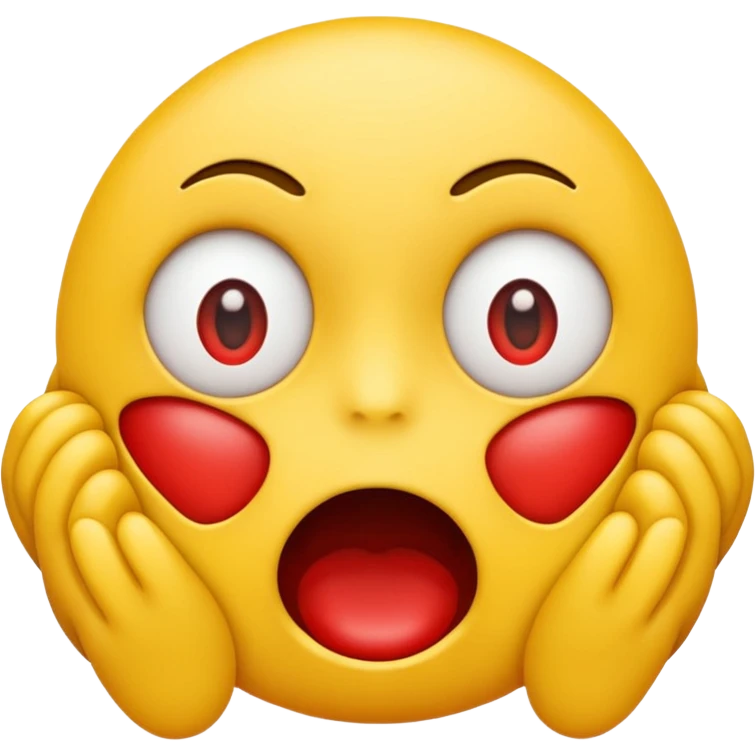 yellow emoji choking himself out emoji