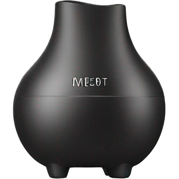 home diffuser with a minimalistic label emoji