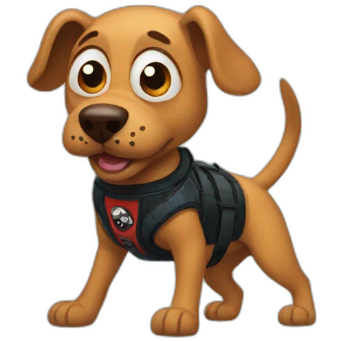 spider-dog emoji