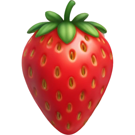 Strawberry soft  emoji