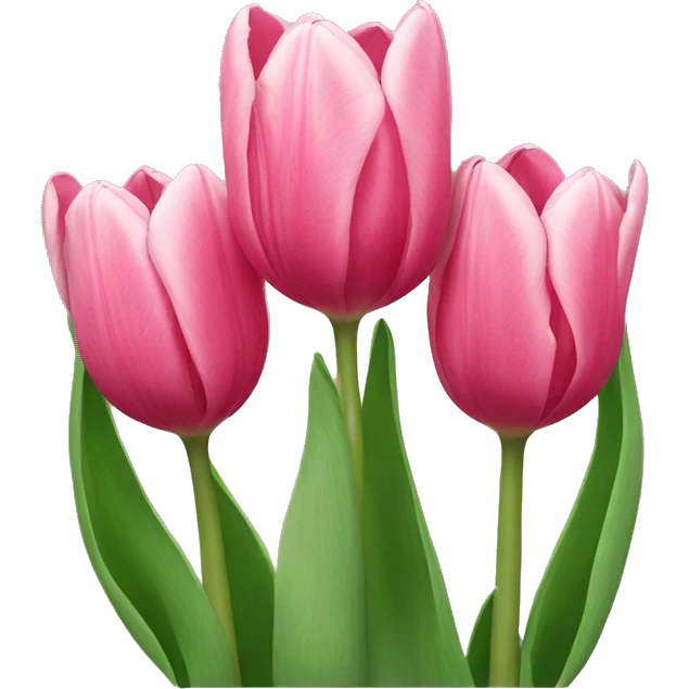 tulips emoji