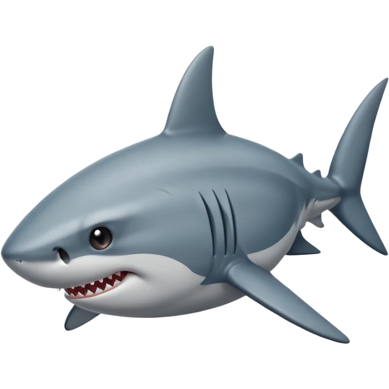 Shark frowning emoji