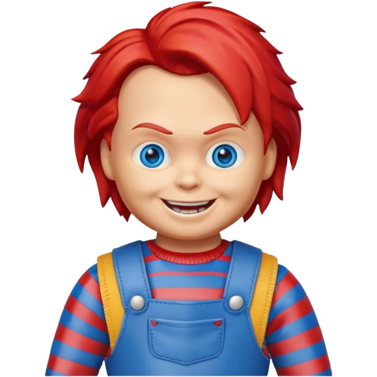 Un emojin de chuky emoji