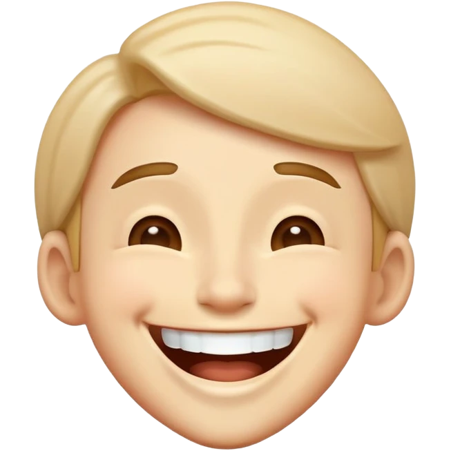 Schadenfreude laugh emoji