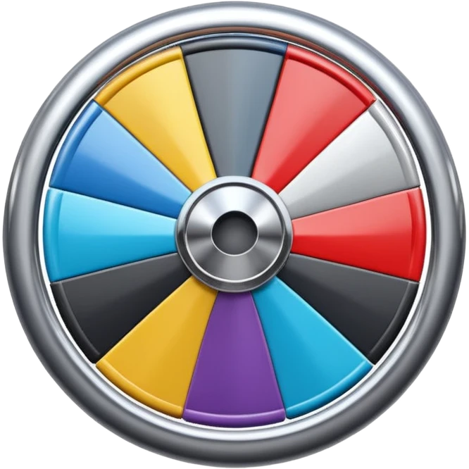 Like a spin wheel without a base emoji