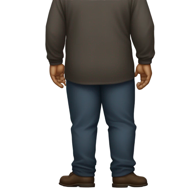 Big butt dude emoji