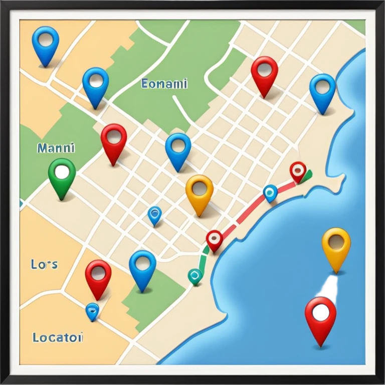 like the last one but more locaters on a wider range of map emoji