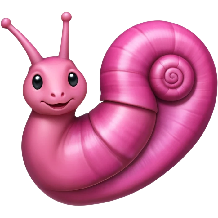snail + heart emoji
