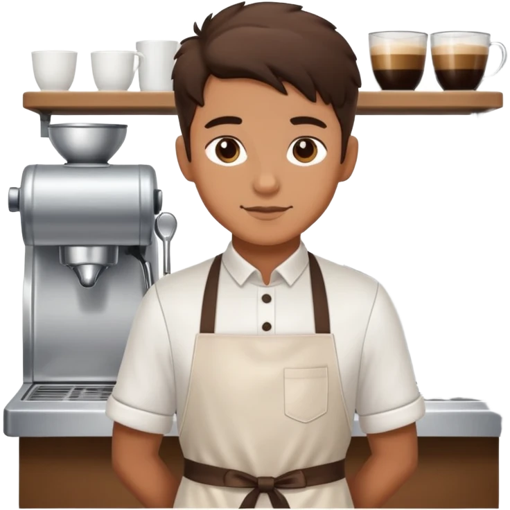 barista boy emoji