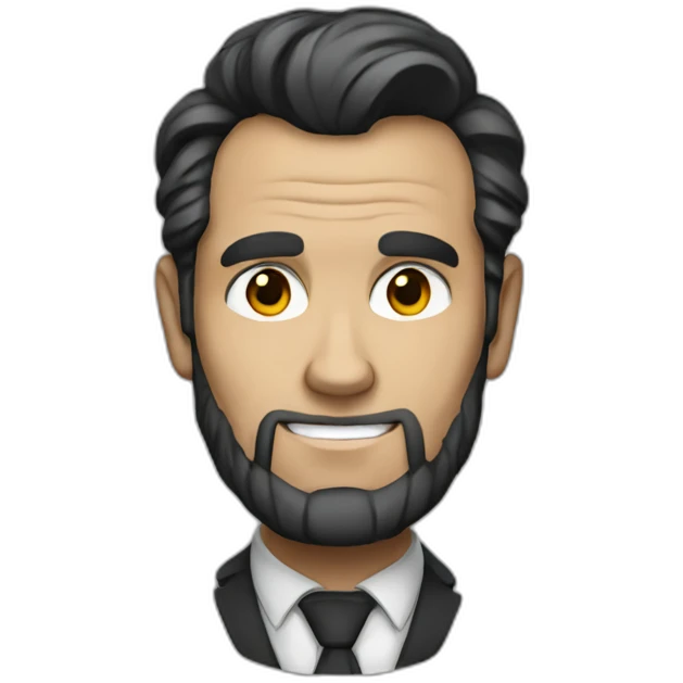 Lincoln from the 100 emoji