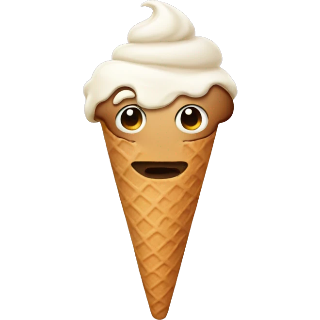 Ice cream emoji